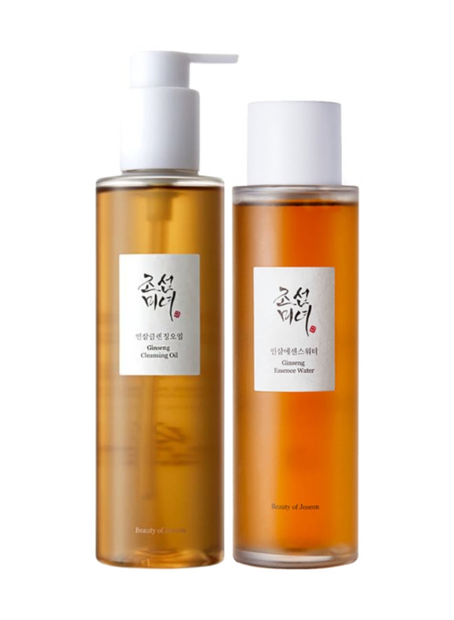Beauty of Joseon Cleansing Duo The Perfect Ritual for Radiant Skin - Ginseng Cleansing Oil - Ginseng Essence Water 360ml - Image 1