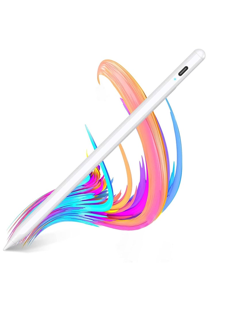 Generic - Stylus Pen for iPad 9 & 10th Generation with Palm Rejection, Active Pen Compatible with iPad 10/9/8/7/6th Generation, iPad Air 5/4/3rd Generation, iPad Pro 11 & 12.9 Inch, iPad Mini 6/5th Generation. - Image 1