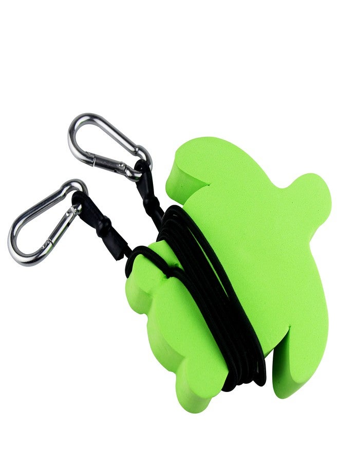 MOOCY Floating Anchor Marker Buoy & Clip for Kayak, Jet Skis, Boat Accessories at The Beach, Lake, or Sandbar Water (Turtle) - Image 1
