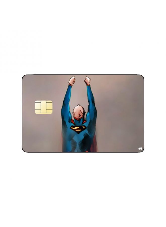 RKN PRINTED BANK CARD STICKER Animation Superman By Dc - Image 2