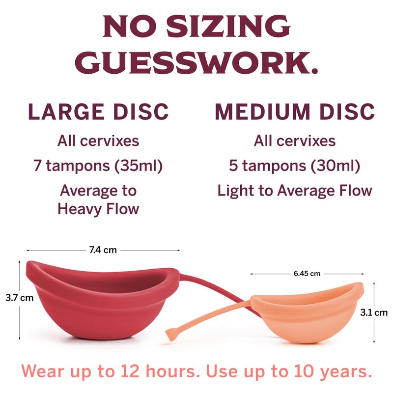 Pixie Cup مجموعة قرص الحيض بيكسي - بدون معادن أو سموم - سيليكون طبي 100% - أفضل مجموعة بدء استخدام قرص الحيض - يزيل مثل السدادة - مثبت أنه يصبح مستخدمًا ناجحًا لقرص الحيض - Image 2