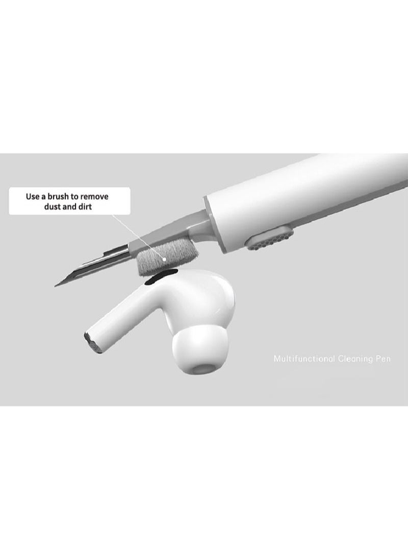 3-in-1 Multifunctional Retractable Bluetooth Headphone Cleaning Pen