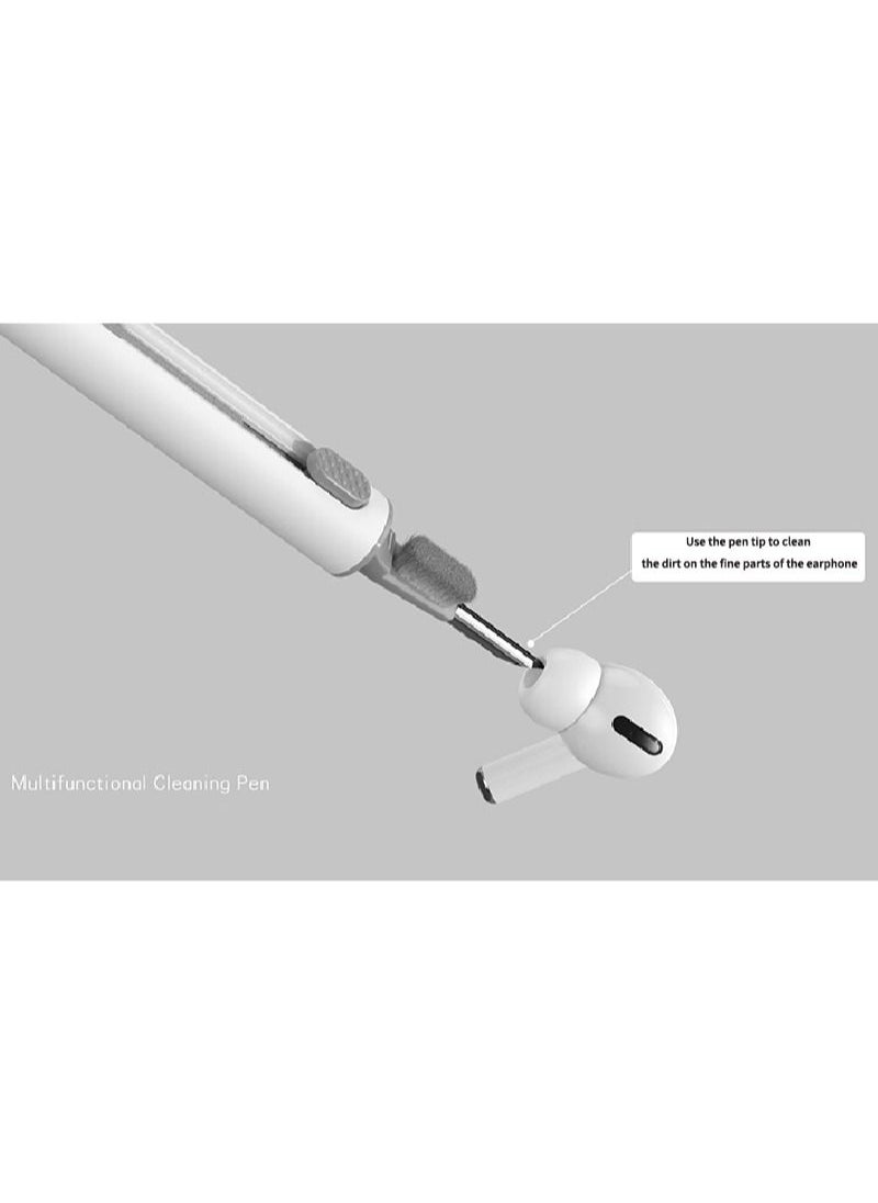 3-in-1 Multifunctional Retractable Bluetooth Headphone Cleaning Pen