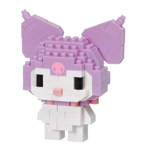 Kawada nanoblock - Sanrio - Kuromi, Character Collection Series Building Kit - Image 5