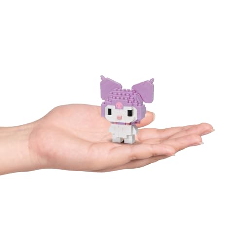 Kawada nanoblock - Sanrio - Kuromi, Character Collection Series Building Kit - Image 3
