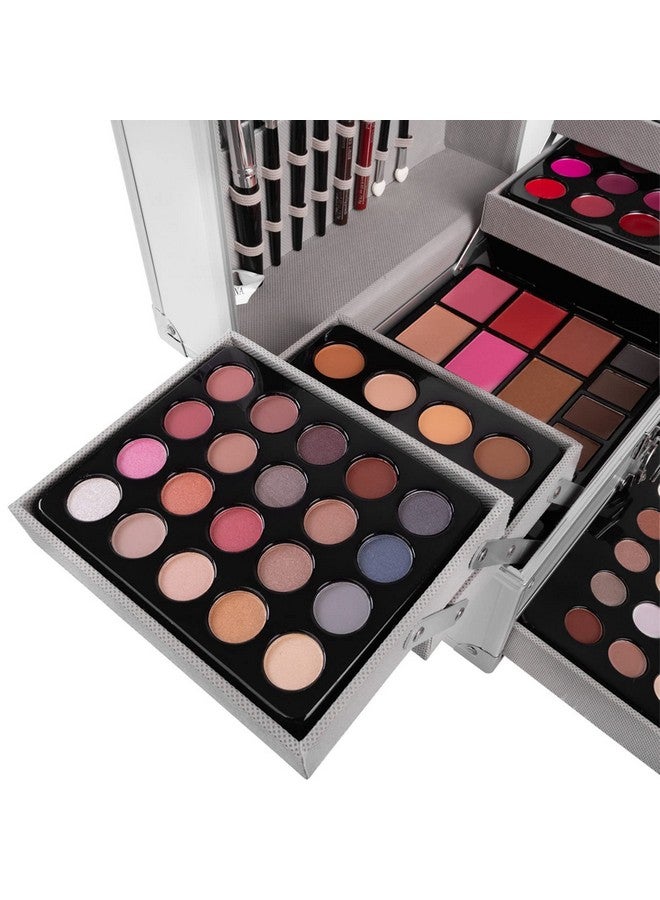 فانتوم سكاي مجموعة مكياج فانتوم سكاي، 132 لونًا، شاملة جميع احتياجاتك، مع علبة هدايا، تتضمن ظلال عيون، كريم إخفاء العيوب، بودرة حواجب، ملمع شفاه، أحمر خدود، وبودرة وجه مضغوطة. - Image 5