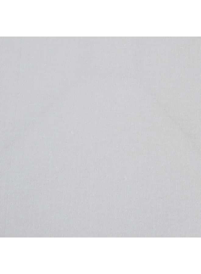 Home Box Essential Solid Cotton King Fitted Sheet 210 x 36 x 180 cm