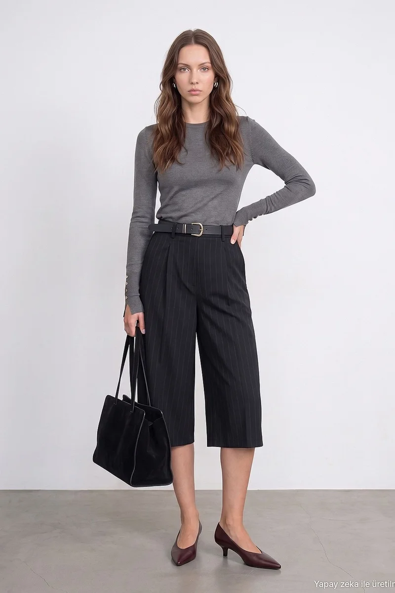 Dilvin Black DILVIN Women’s Tailored Shorts for Women | Best Price UAE
