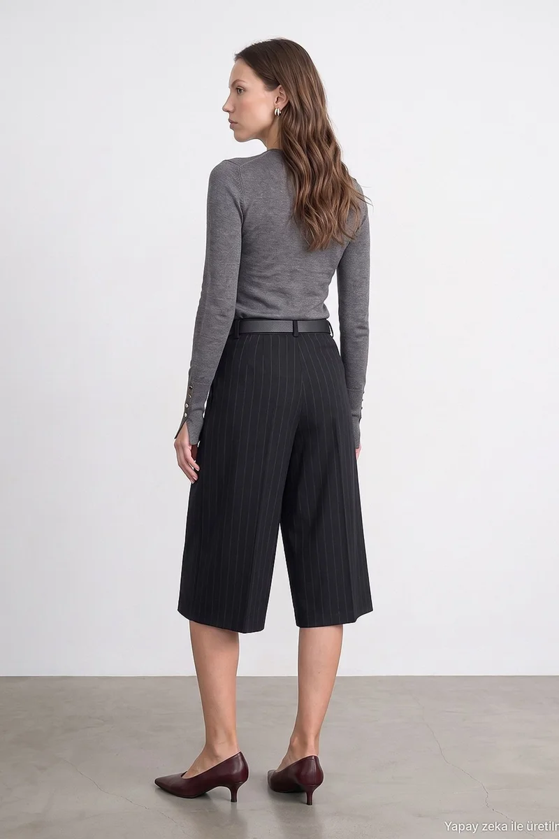 Dilvin Black DILVIN Women’s Tailored Shorts for Women | Best Price UAE