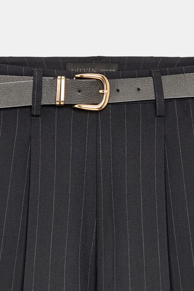Dilvin Black DILVIN Women’s Tailored Shorts for Women | Best Price UAE