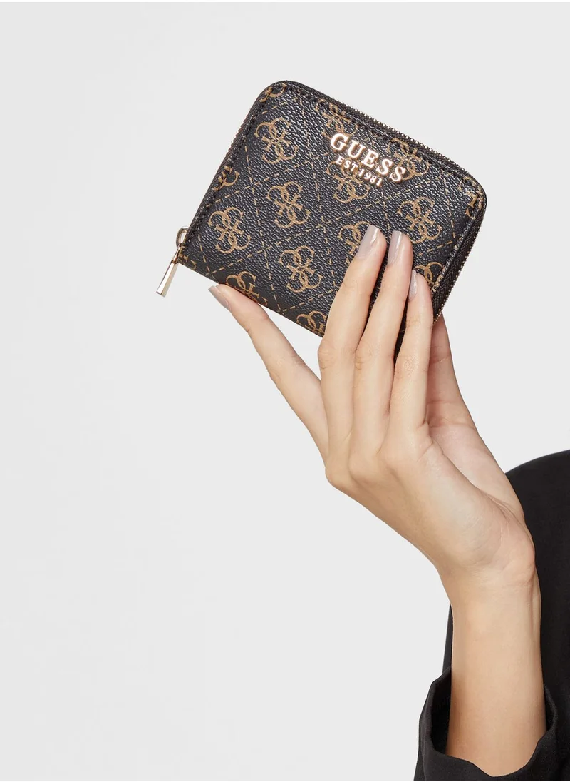 GUESS Laurel Small Zip Around Wallet
