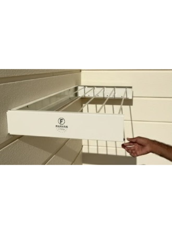 farhan steel Space‑Saving  | Industrial Rustic Wall Decor – Compact Design for Home or Workshop - Image 4