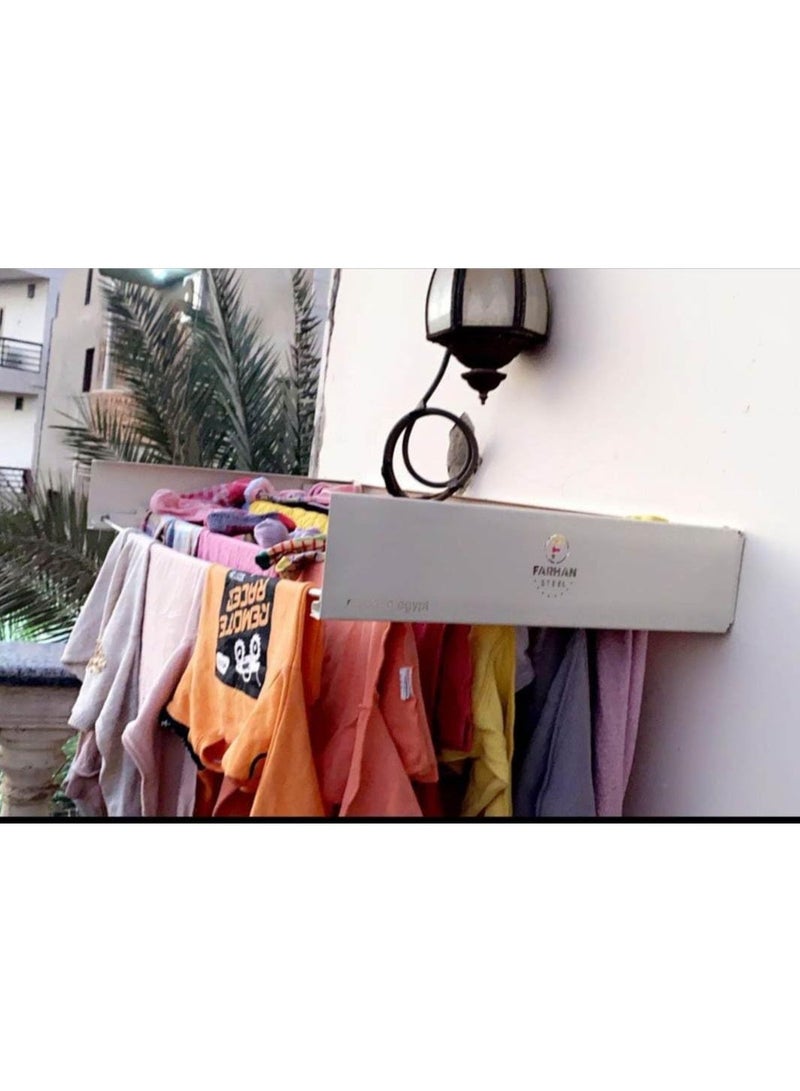 farhan steel Space‑Saving  | Industrial Rustic Wall Decor – Compact Design for Home or Workshop - Image 3