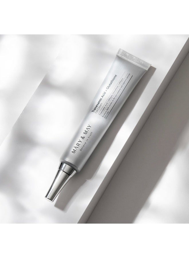 Mary & May  كريم العين من ماري آند ماي بحمض الترانيكساميك والجلوتاثيون 30 جرام - Image 5