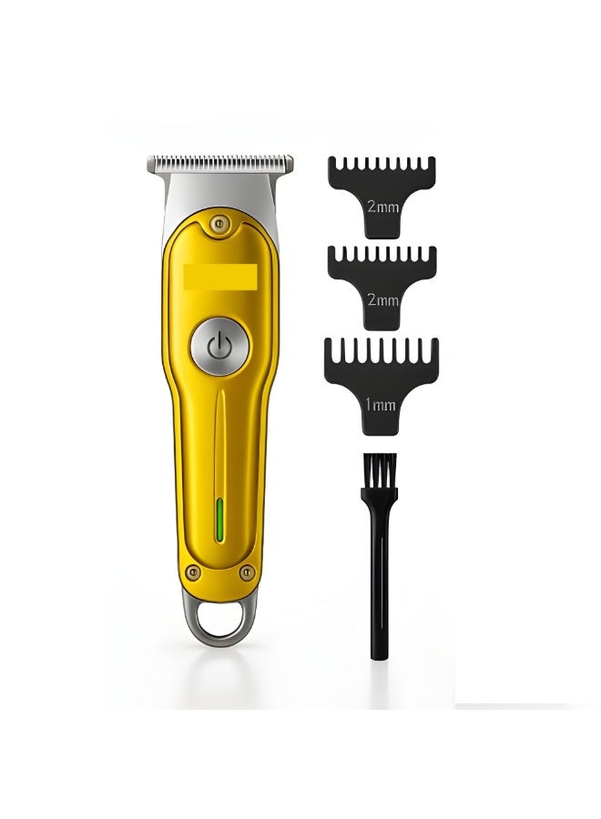 V-071 Head Trimmer - USB Charging - Corded & Cordless - Precision T-Blade - 120 Minutes - Gold - Image 2