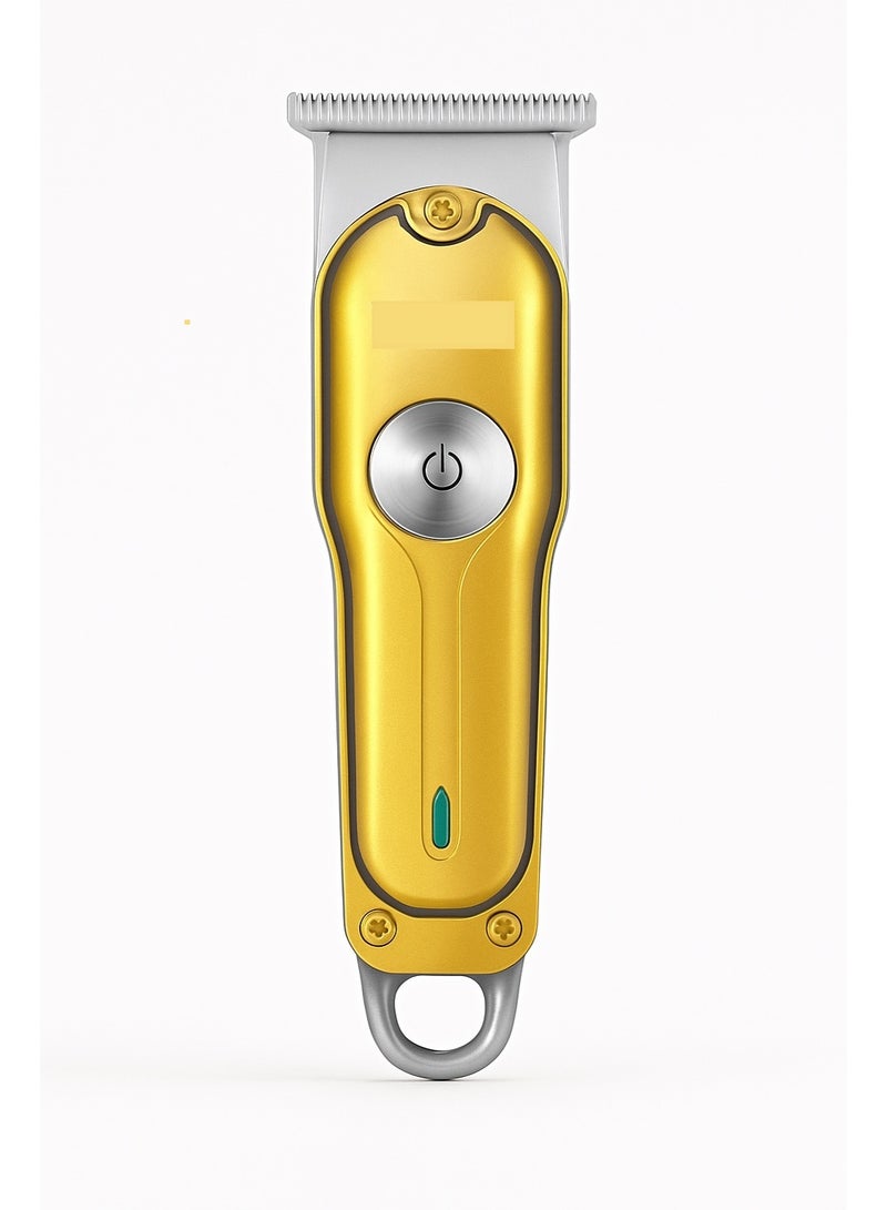 V-071 Head Trimmer - USB Charging - Corded & Cordless - Precision T-Blade - 120 Minutes - Gold - Image 1