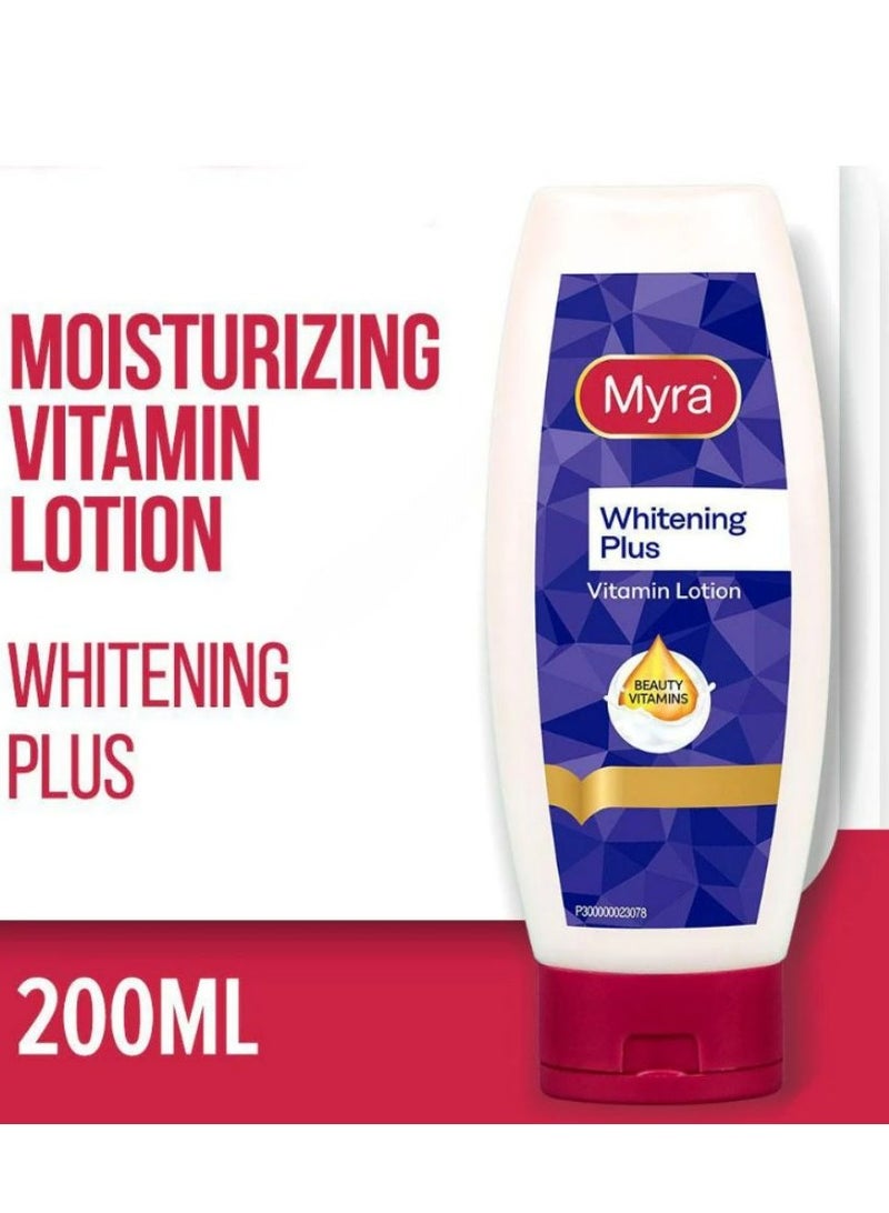 Myra Whitening Plus Vitamin Lotion 200 ml - Image 1
