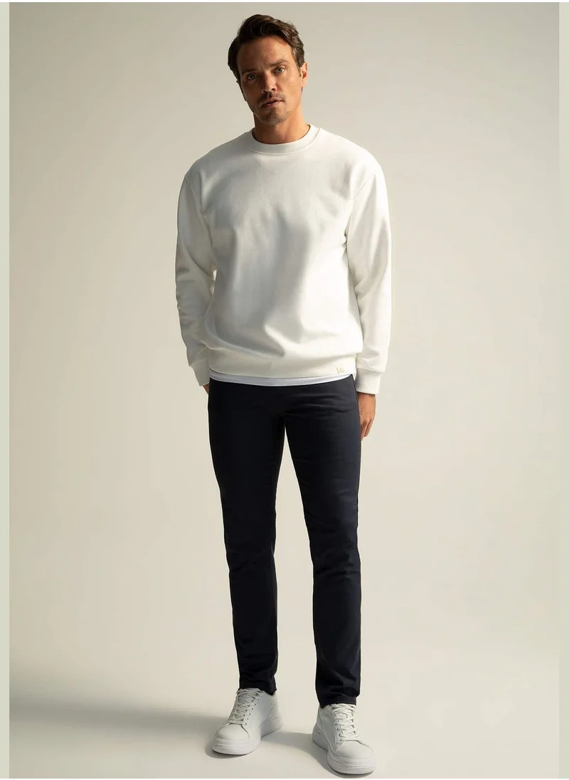 DeFacto Extra Slim Fit Basic Chino Trousers