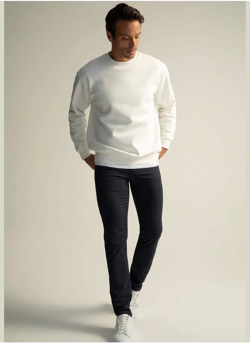 DeFacto Extra Slim Fit Basic Chino Trousers