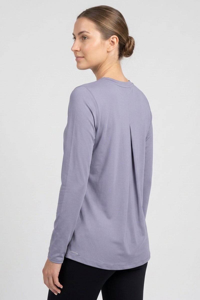 PUMA Women Oversized Fit Long Sleeve Training T-Shirt, Violet - Image 4