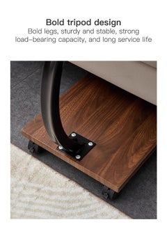 Sharpdo Household Living Room Coffee Table Small Apartment Sofa Side Table Movable Small Table 40*40*60  - Image 5