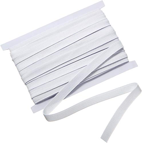 Shappy Elastic for Sewing Knit Elastic Band(1/2 Inch X 11 Yards,White) - Image 3