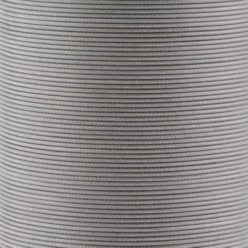 Beadalon 49 Strand Stainless Steel Bead Stringing Wire, .018 in / 0.46 mm, Bright, 100 ft / 31 m - Image 1