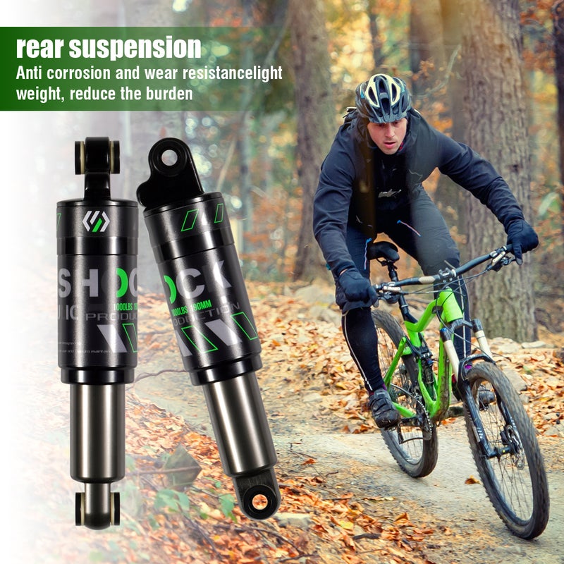 Chooee Bicycle Oil Spring Rear Liner Mountain Bike Aluminum Alloy Shock Absorber Folding Electric Car Oil Pressure Shock Absorber - Image 4