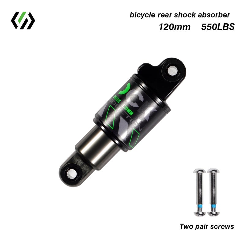 Chooee Bicycle Oil Spring Rear Liner Mountain Bike Aluminum Alloy Shock Absorber Folding Electric Car Oil Pressure Shock Absorber - Image 1
