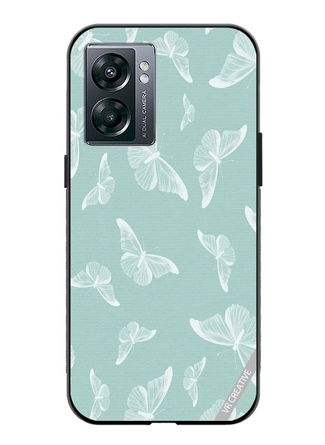VR CREATIVE Protective Case Cover For Oppo A57 5G Butterfly Design Multicolour  - Image 1