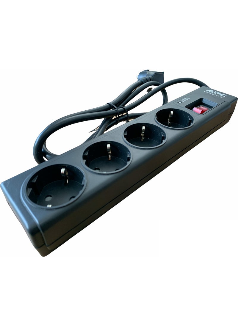 APC 4 Outlet 4 Port Surge Protected Socket  - Image 1