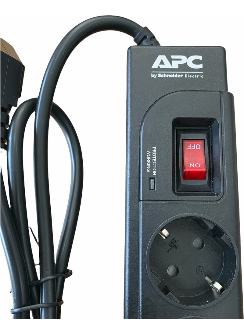APC 4 Outlet 4 Port Surge Protected Socket  - Image 4