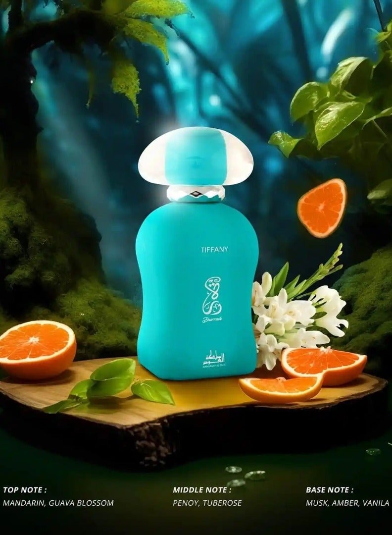 Mamlakat Al Oud Durrah Tiffany Eau De Parfum for women -100ml ( inspired by Victoria's Secret Bombshell Sundrenched ) - Image 3