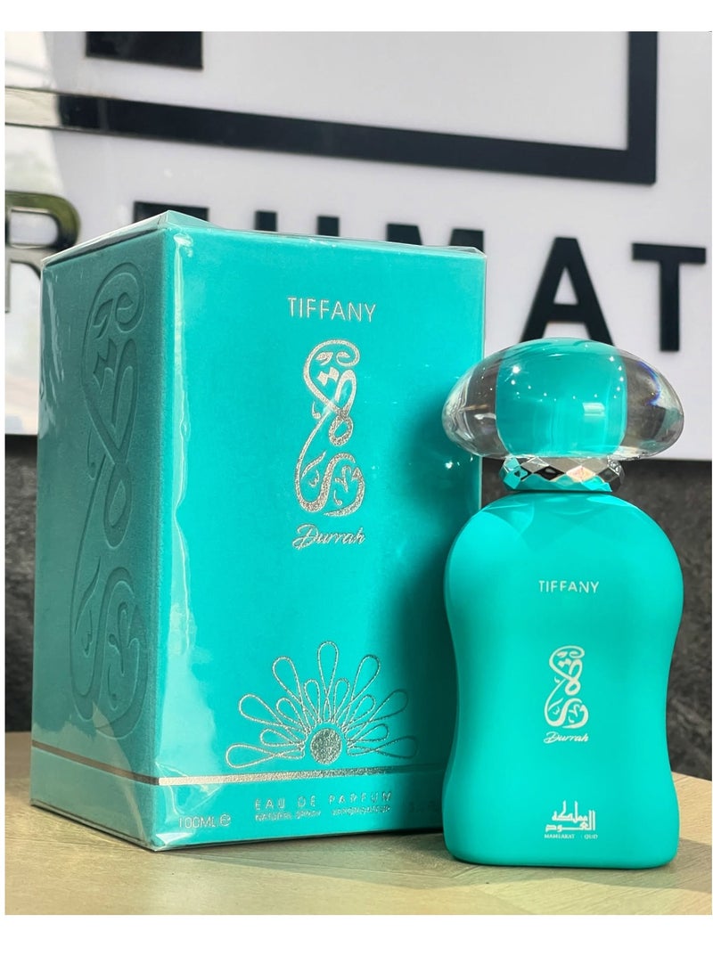 Mamlakat Al Oud Durrah Tiffany Eau De Parfum for women -100ml ( inspired by Victoria's Secret Bombshell Sundrenched ) - Image 4