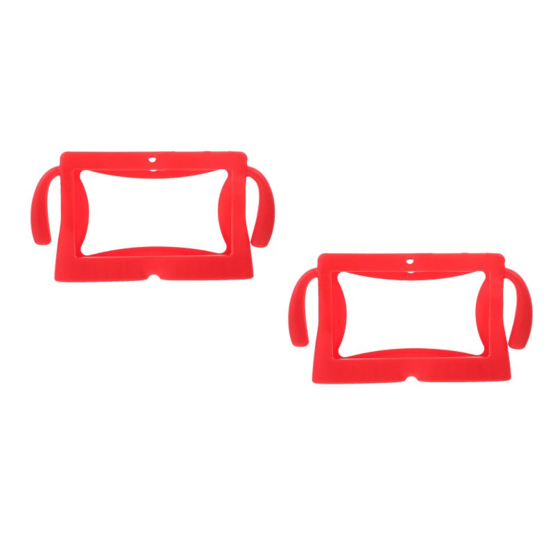 2pcs 7 Inch Silicone Gel Cover Case for Q88 Kids Children Tablet PC (Sky ) - Image 1