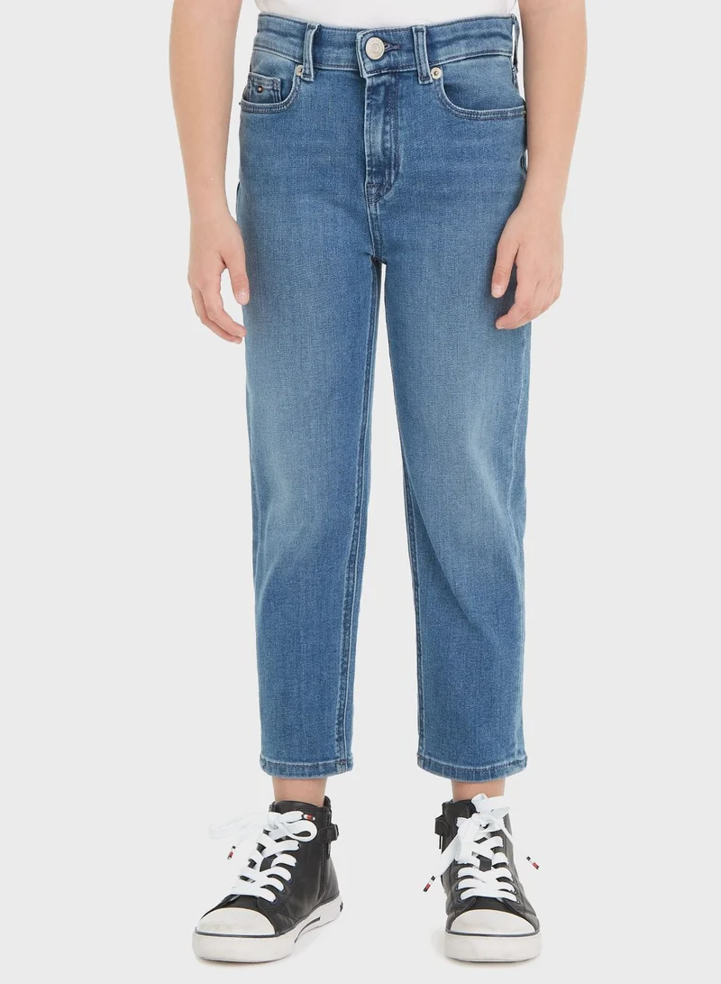 TOMMY HILFIGER Kids Straight Fit Jeans
