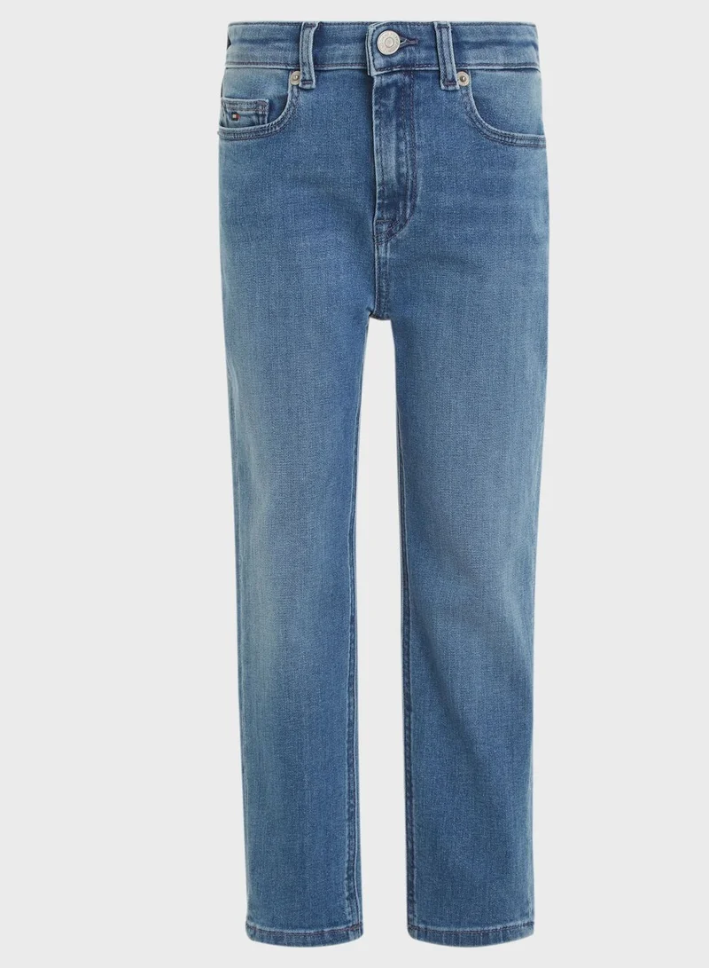 TOMMY HILFIGER Kids Straight Fit Jeans
