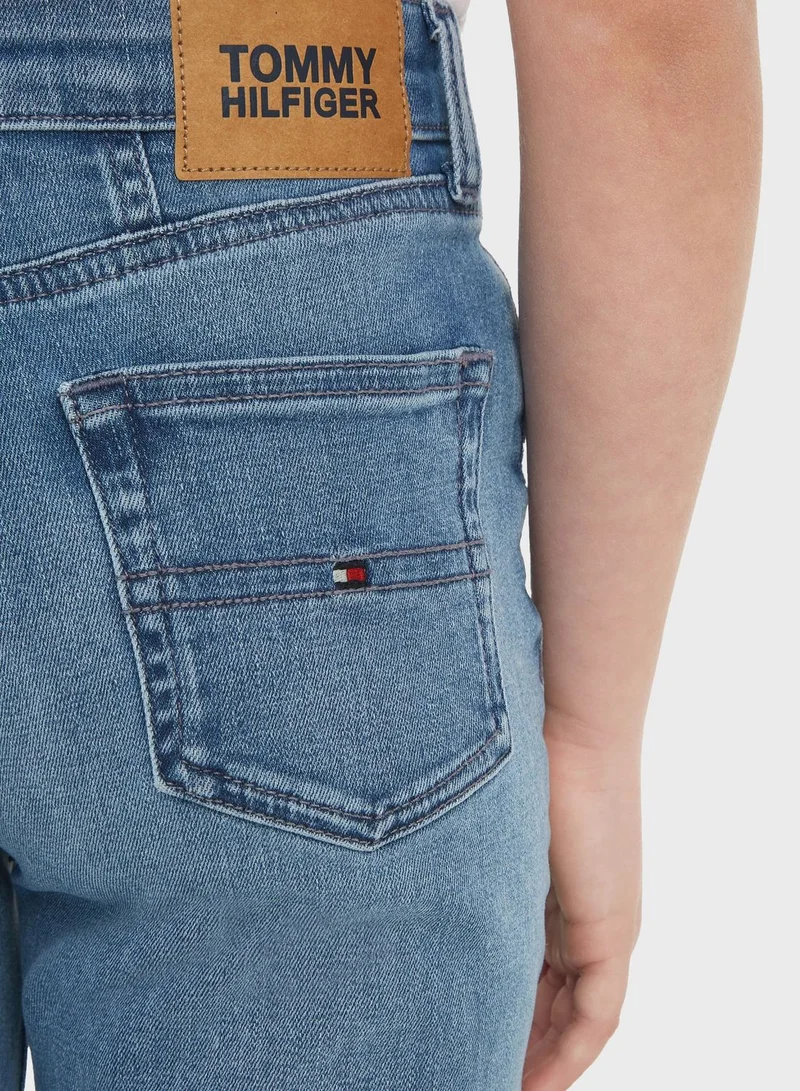 TOMMY HILFIGER Kids Straight Fit Jeans