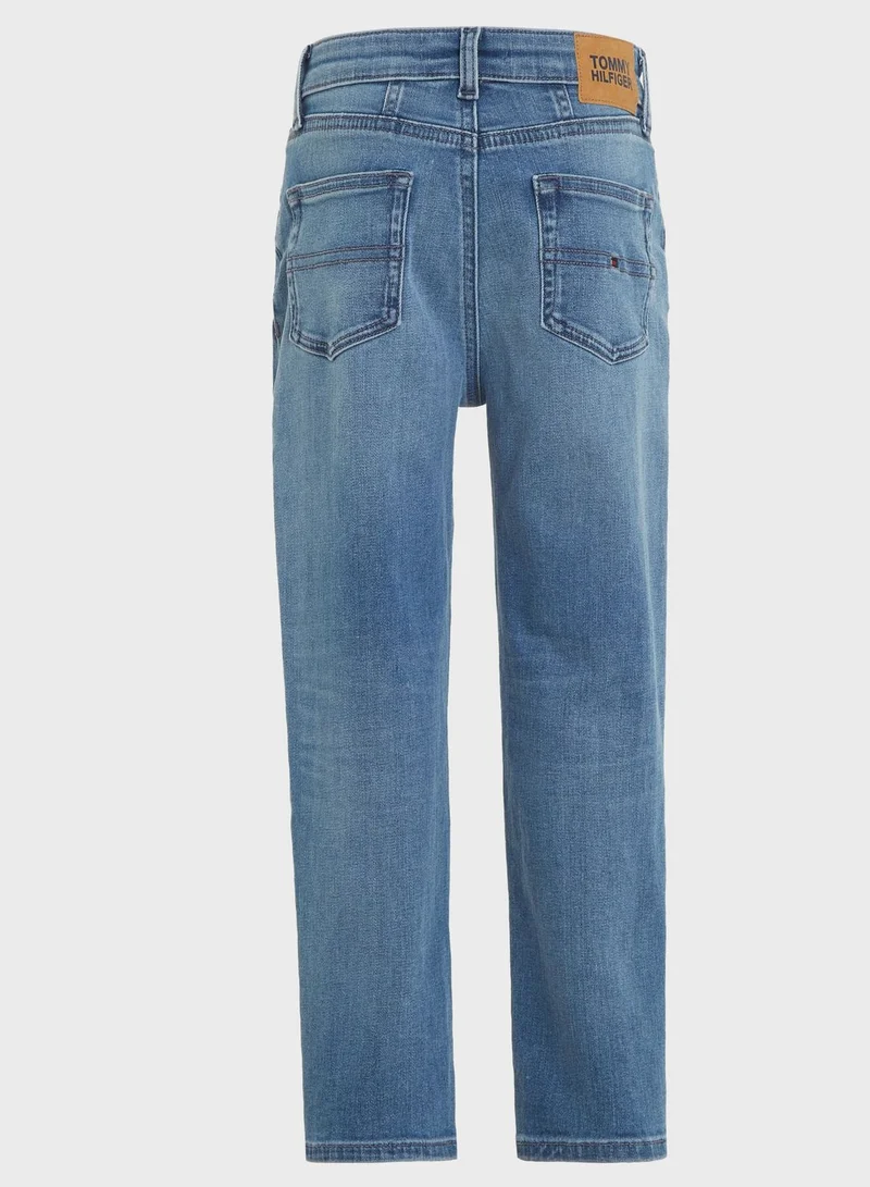 TOMMY HILFIGER Kids Straight Fit Jeans