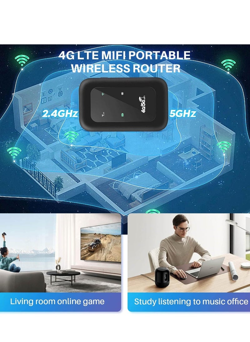 Pocket WiFi 4G LTE Car Repeater, Mobile WiFi Hotspot Wireless Broadband, Mifi 4G with Slot - Image 4