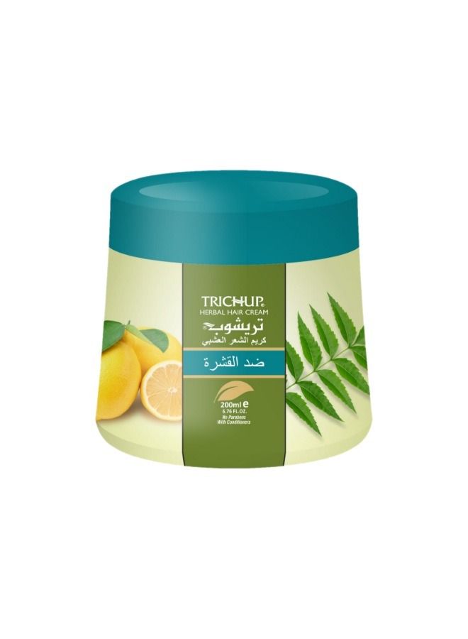 TRICHUP Herbal Hair Cream Anti Dandruff 200 Ml - Image 1