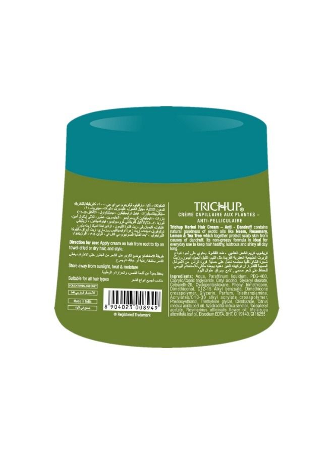 TRICHUP Herbal Hair Cream Anti Dandruff 200 Ml - Image 2