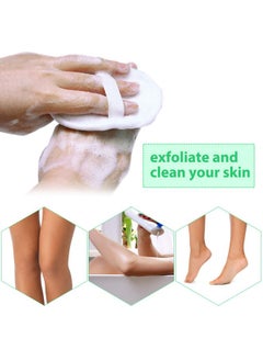 BOAO 24 Pieces Exfoliating Loofah Sponge Pads Facial Body Bath Shower Loofah Sponge Pad Natural Exfoliating Scrubber Brush For Men Women Bath And Spa  - Image 5