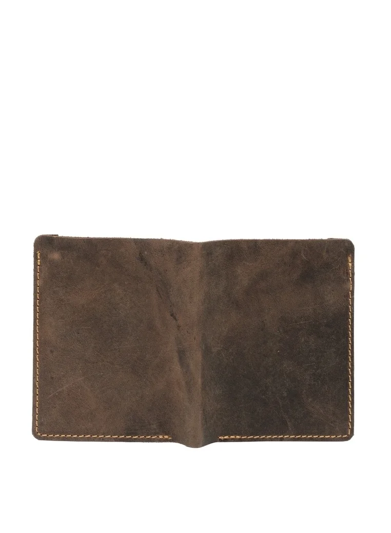 TEAKWOOD brown Teakwood Genuine Leather Bi-Fold Wallet for Men | Brown Slim Wallet | 6 Card Slots | Classic Minimal Design | Lightweight Durable Build | Premium Wallet for Daily Use & Travel for Men | Best Price UAE