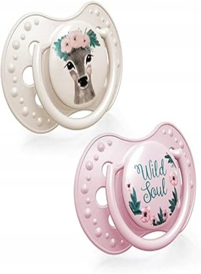 LOVI Baby Girl's 22/884 Wild Soul Dynamic Soothers (6-18M)