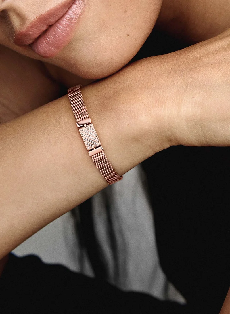 PANDORA Pandora Reflexions Long Clasp PavÃ© Bracelet