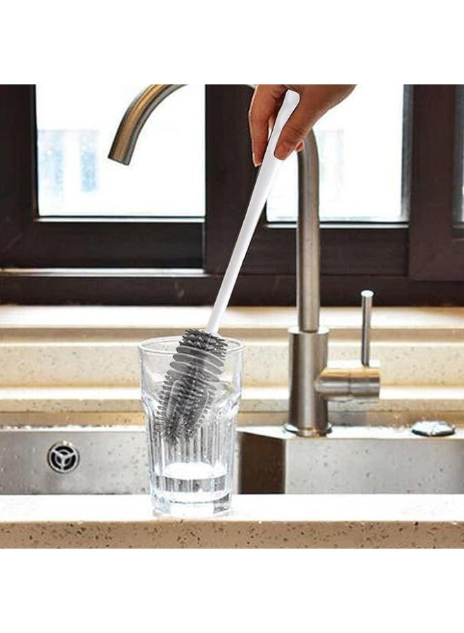 Silicone cleaning brush – ideal for safely washing bottles, jars and mugs. - Image 2