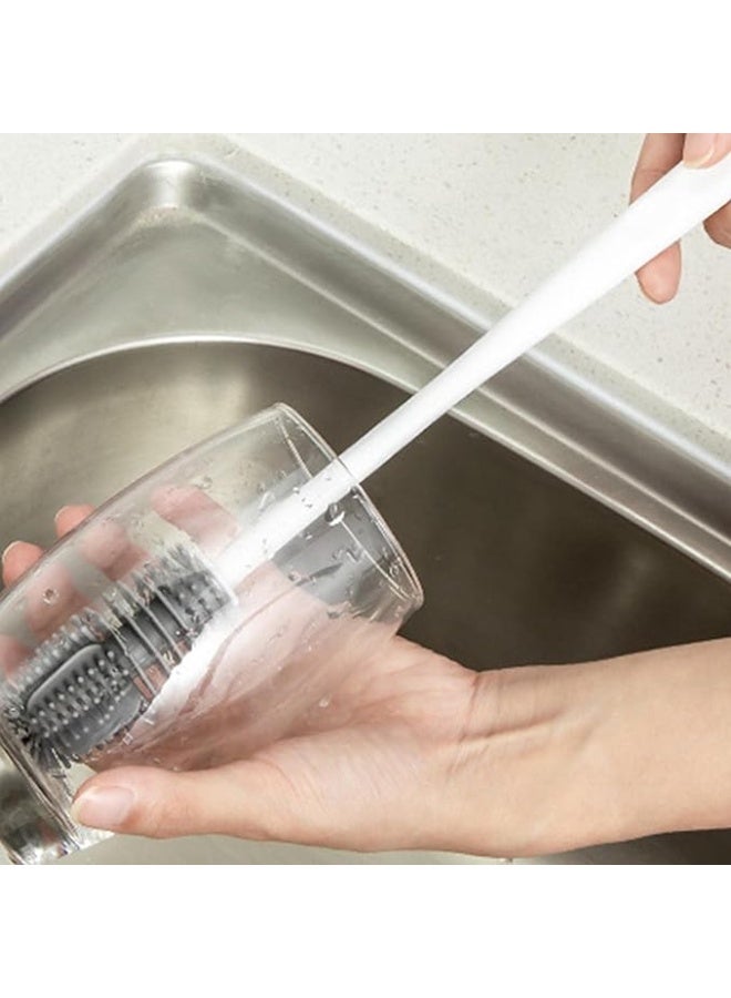Silicone cleaning brush – ideal for safely washing bottles, jars and mugs. - Image 3