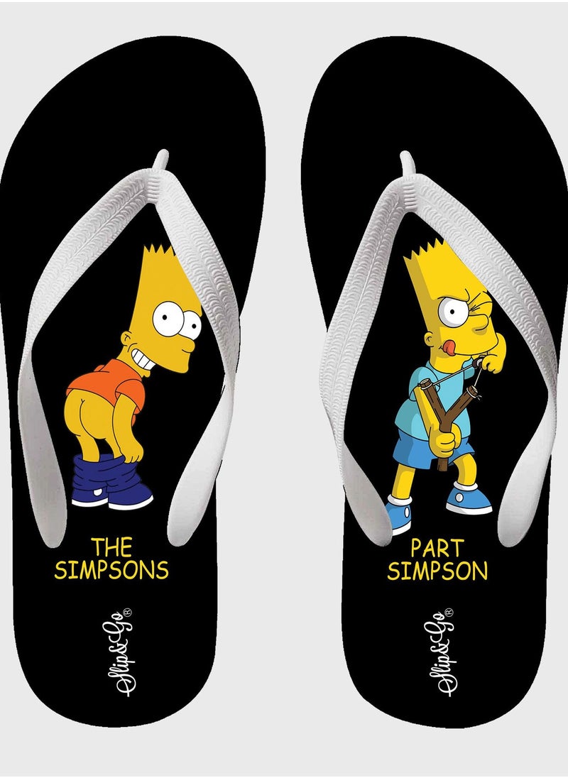 Slip&Go Medical Slippers For Men, Printed In Multi Colors  - Image 1
