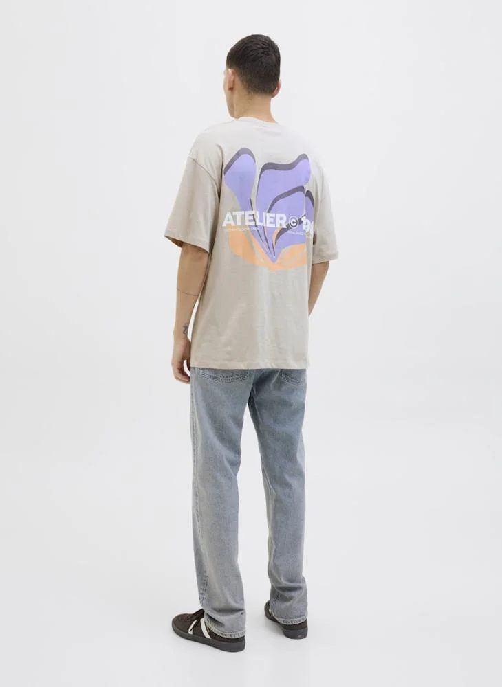 جاك اند جونز JJEAMES TEE SS CREW NECK